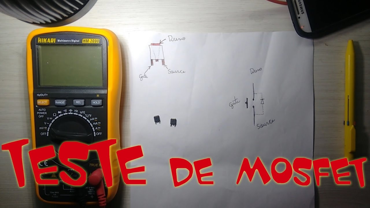 Teste de mosfet da placa de video