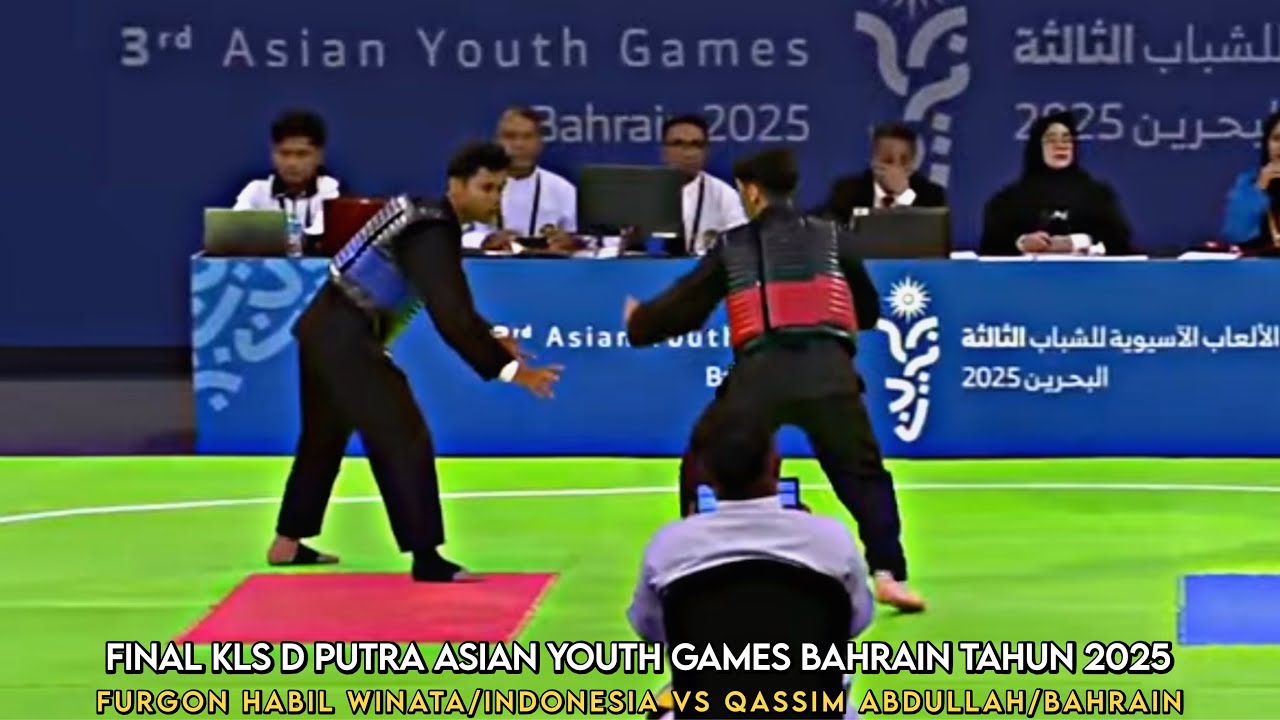 Final Furgon Habil Winata/Indonesia vs Qassim Abdullah/Bahrain - ASIAN YOUTH GAMES 2025