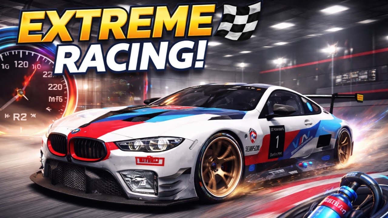 Racing Race Cars BMW M8 GET Extreme Racing -  Extreme Car 2026 - Android Gameplay 