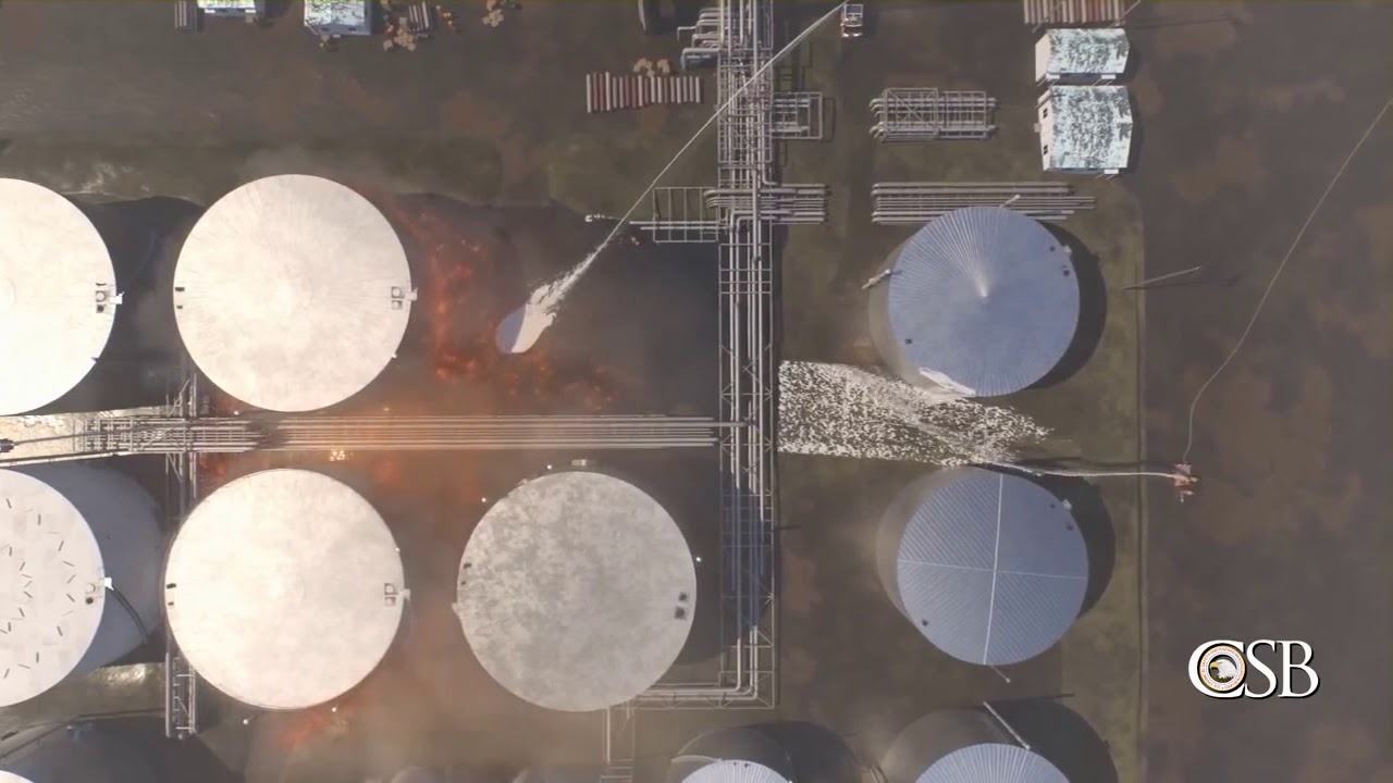 F500 y Espuma en la Protección contra Incendio de Protección de Depósitos de Tanques de Combustible