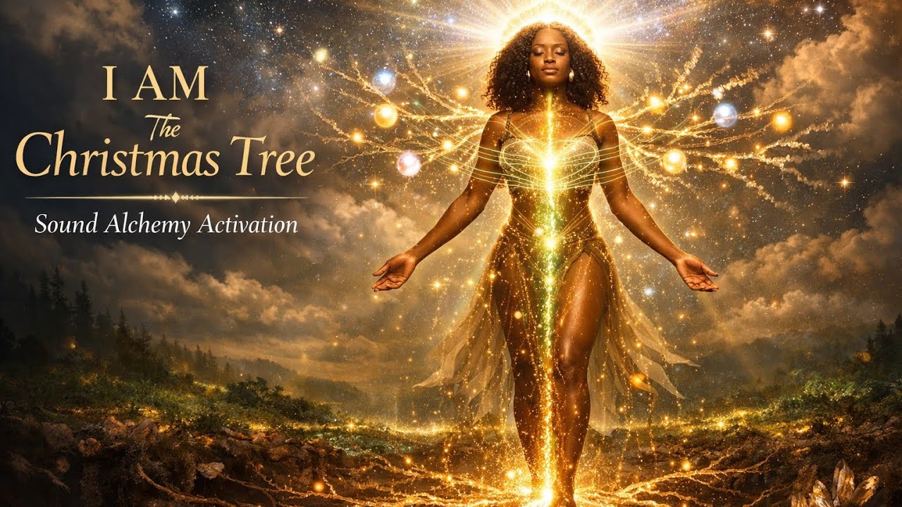 I AM The Christmas Tree | Sound Alchemy Activation | Goddess Music Mantras | 🎶 Sound Alchemy 🎶