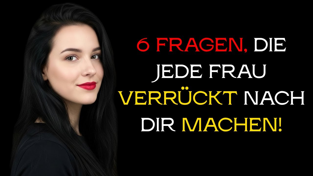 6 verblüffende Fragen, die jede Frau für dich gewinnen! | Stoizismus