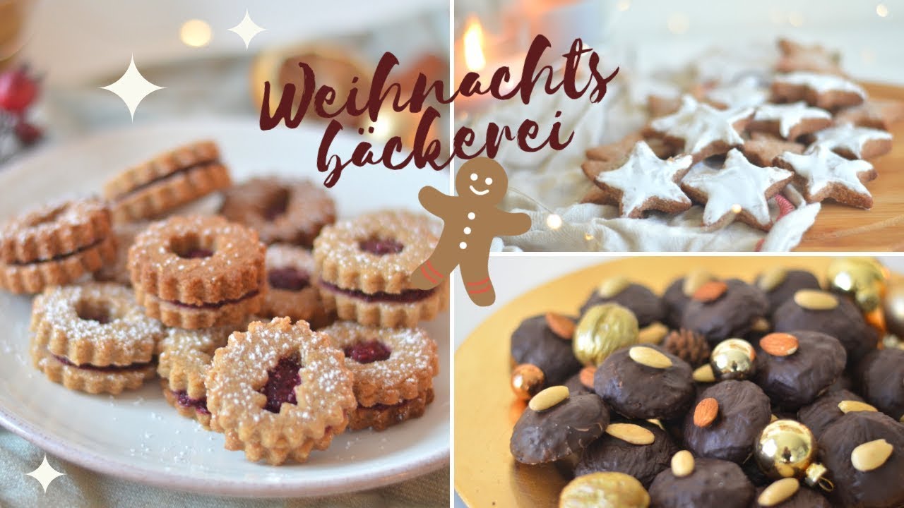 WEIHNACHTSBÄCKEREI | 3 Vegane & Gesunde Keksrezepte | Charlotte K.