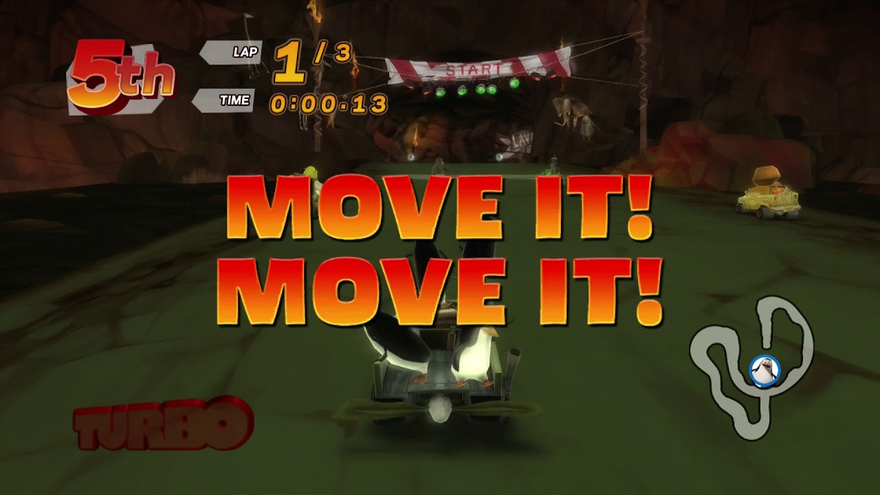 [Xbox 360] Madagascar Kartz - Championship: Wild and Wacky Cup 100CC - Penguins