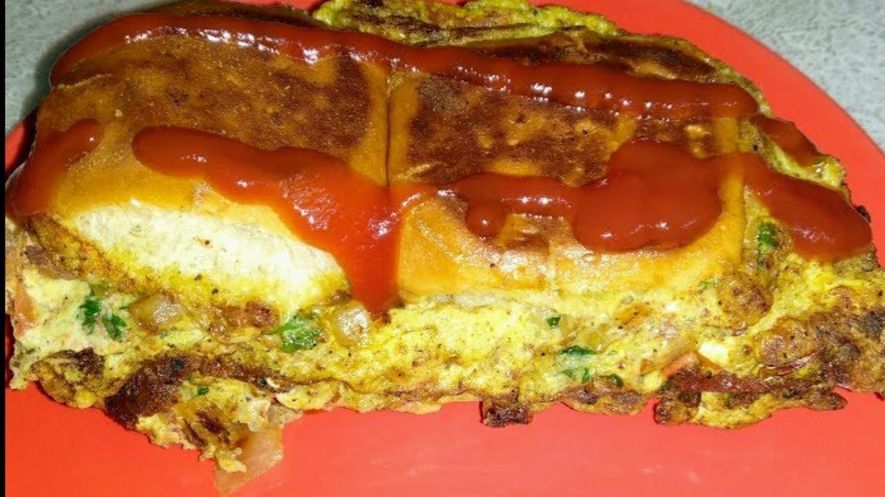 Street Food Recipe | Egg Pav Recipe |  अंडा पाव | Anda Pav Recipe | Pav omelette