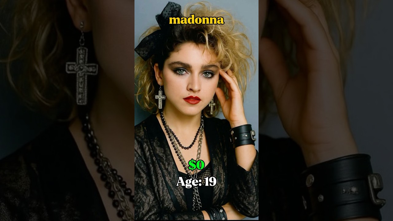 Evolution of Madonna #evolution #celebrityevolution #madonna #usashorts