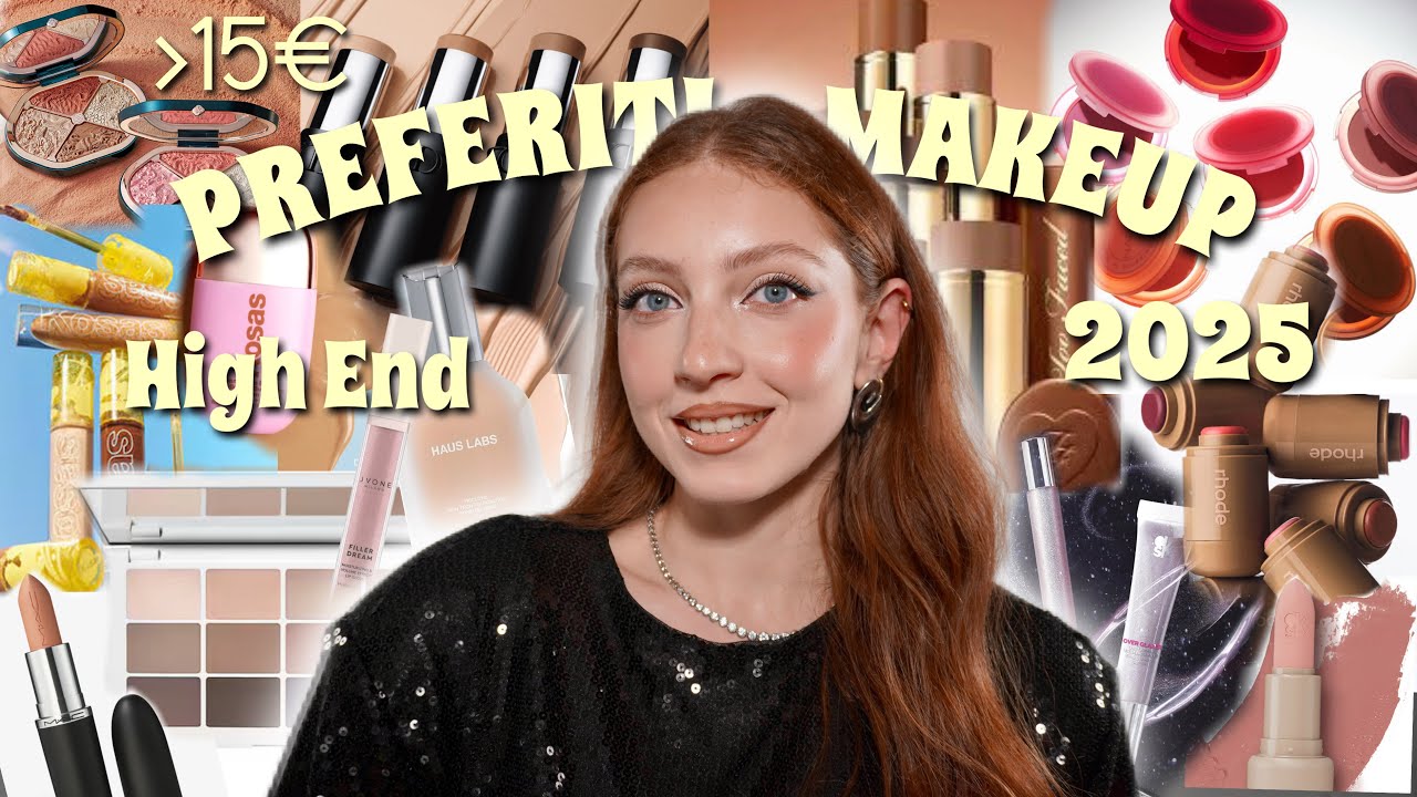 PREFERITI MAKEUP high end 2025 ✨🫶🏻 *sopra i 15€*