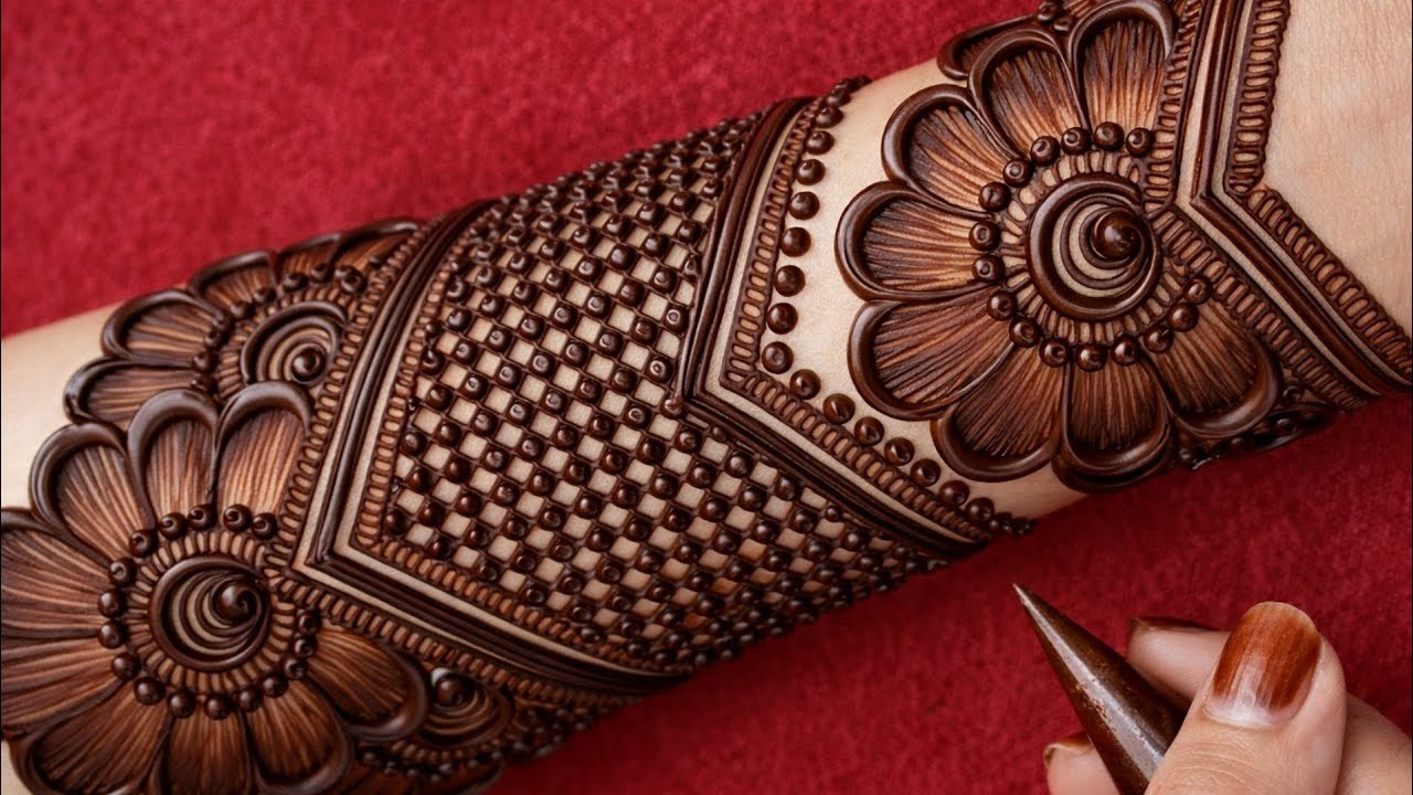 Very Simple Arabic Mehndi Design||New Stylish Easy Mehndi Design||Mehandi Ki Designs||Mehndi 