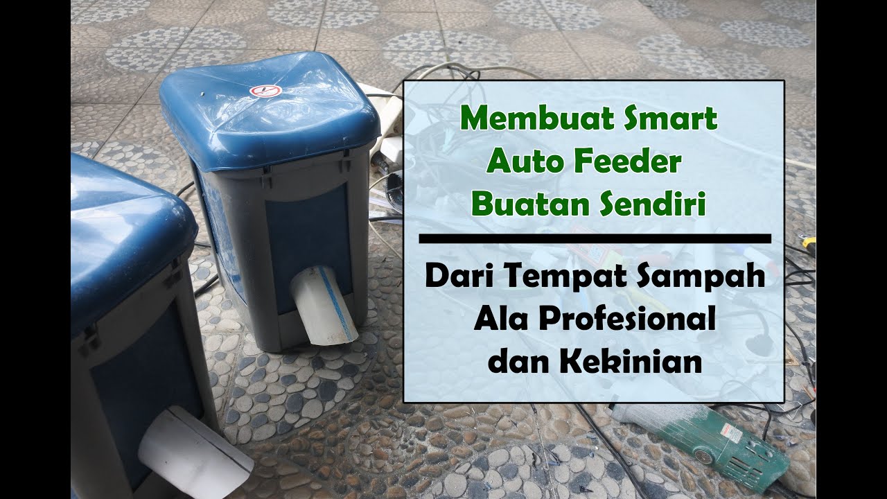 Cara Membuat Auto Feeder Sendiri Alat Pemberi Pakan Otomatis