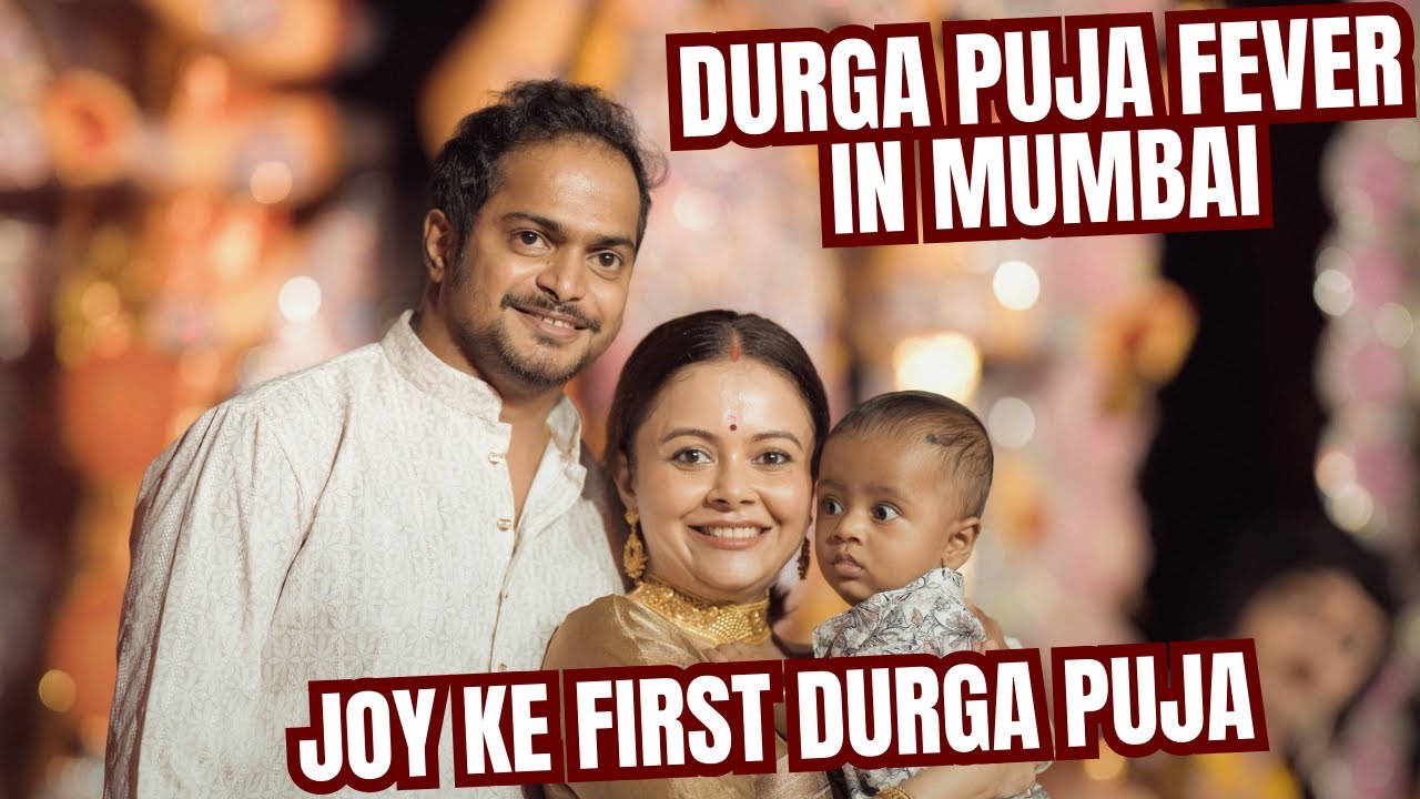 Durga Puja Vlog 2025 🌸 | Saptami Celebration, Lokhandwala & Goregaon Pandal Hopping