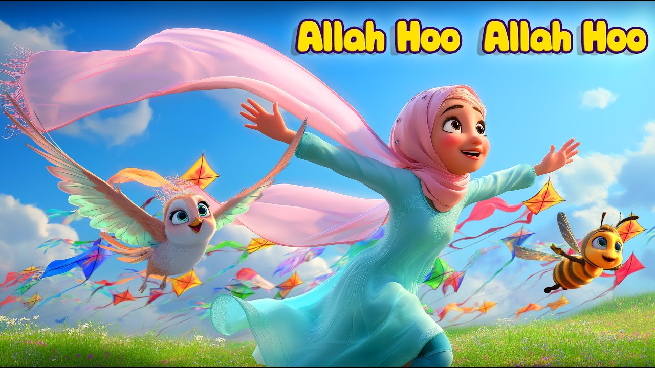 Allahu Allahu ❤️ Heartwarming Muslim Kids’ Nasheed 🕌 Say It With Us!