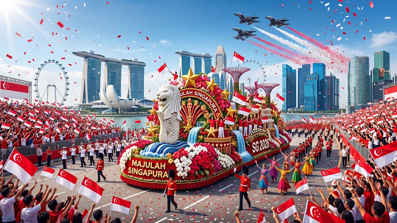 🔴 LIVE: 🇸🇬 Singapore National 2026 | Grand Parade & NDP Celebration | Full Event 4K