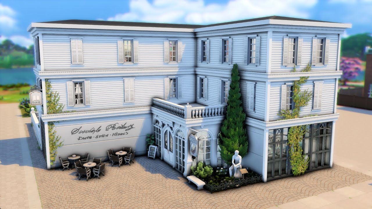 Willow Creek Library - Sims 4 Speedbuild (No CC)