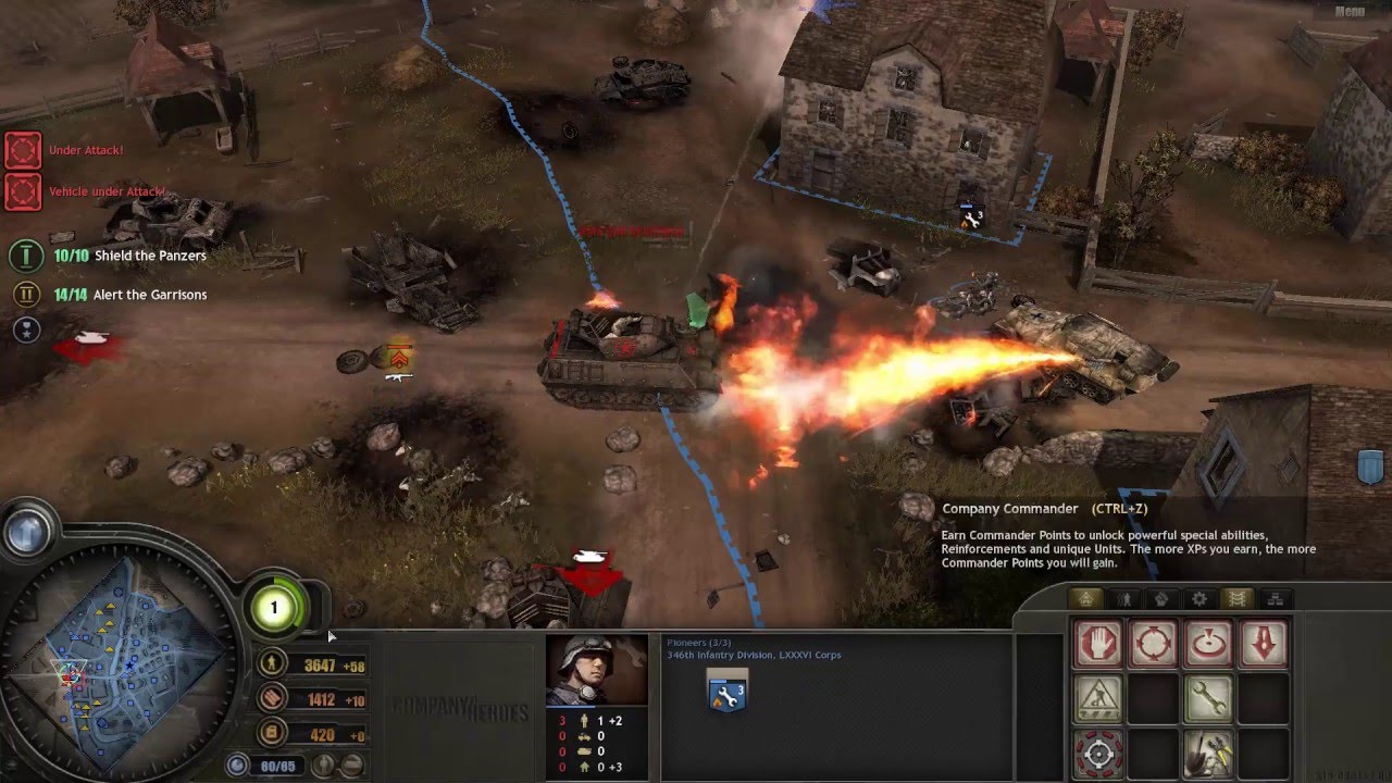Company of Heroes - 39 - Falaise Pocket: Trun: Swatting Flies | Non-commentary