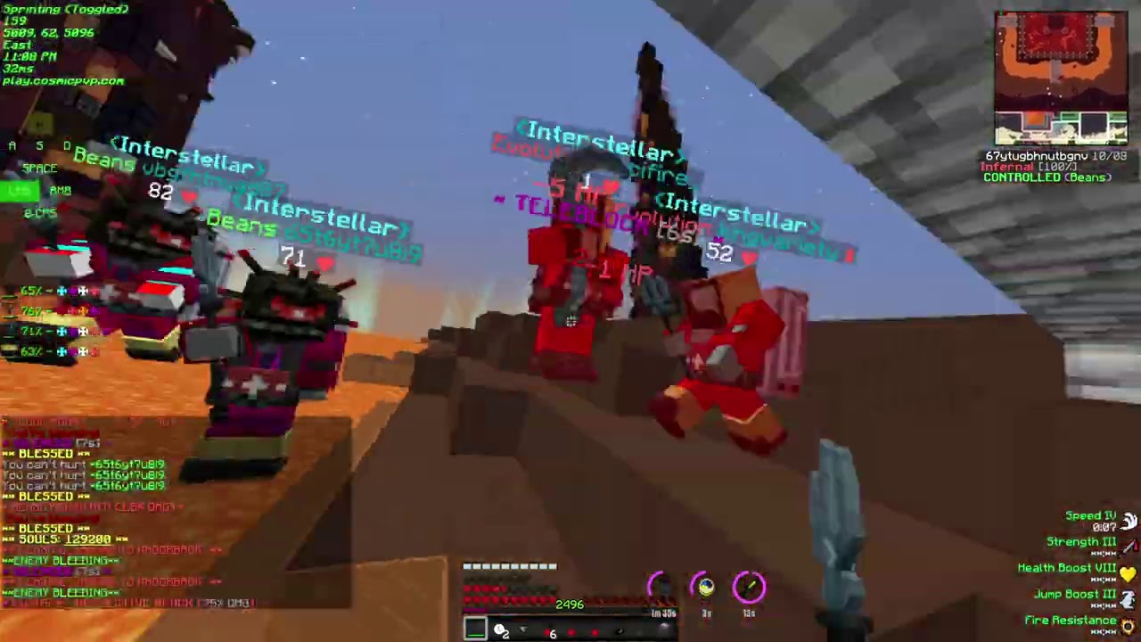 KDMP / SPED / OMNI GOD KILLS | Lava & Jungle Planet | CosmicPvP