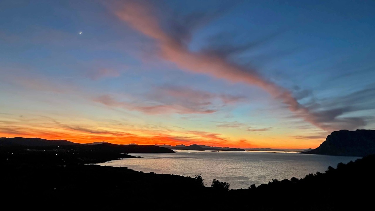 Tramonto a Coda Cavallo, 29 maggio 2025