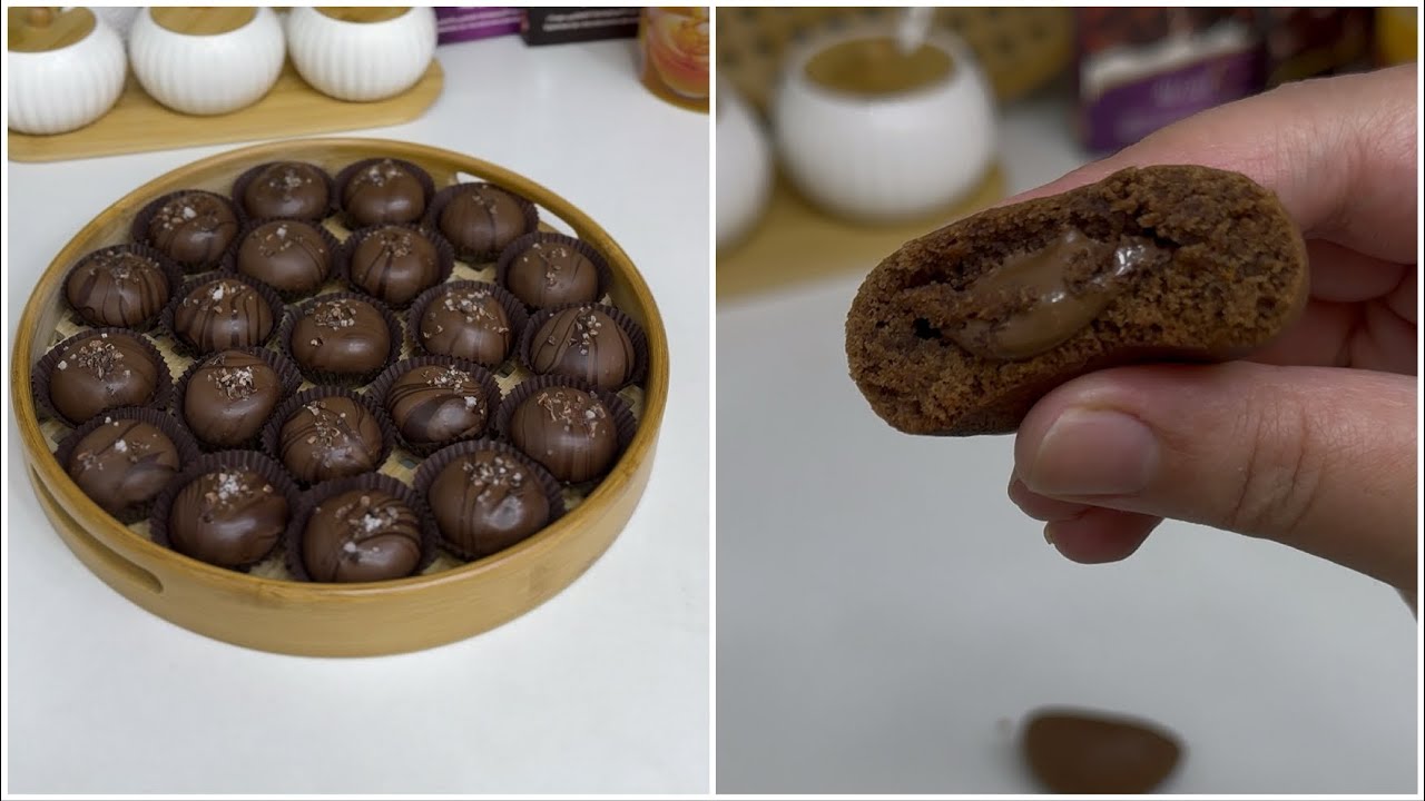كريات الرخام المحشية بالشوكولاته 🍫