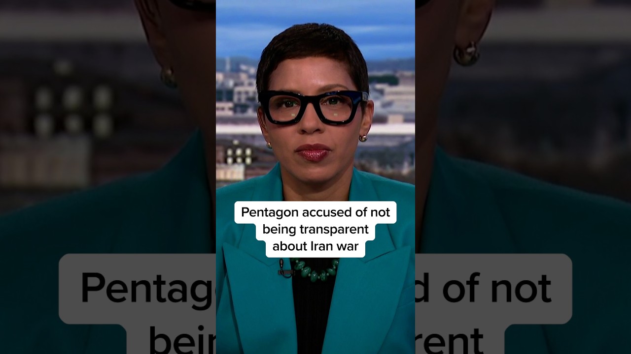 Pentagon accused of not being transparent about Iran War