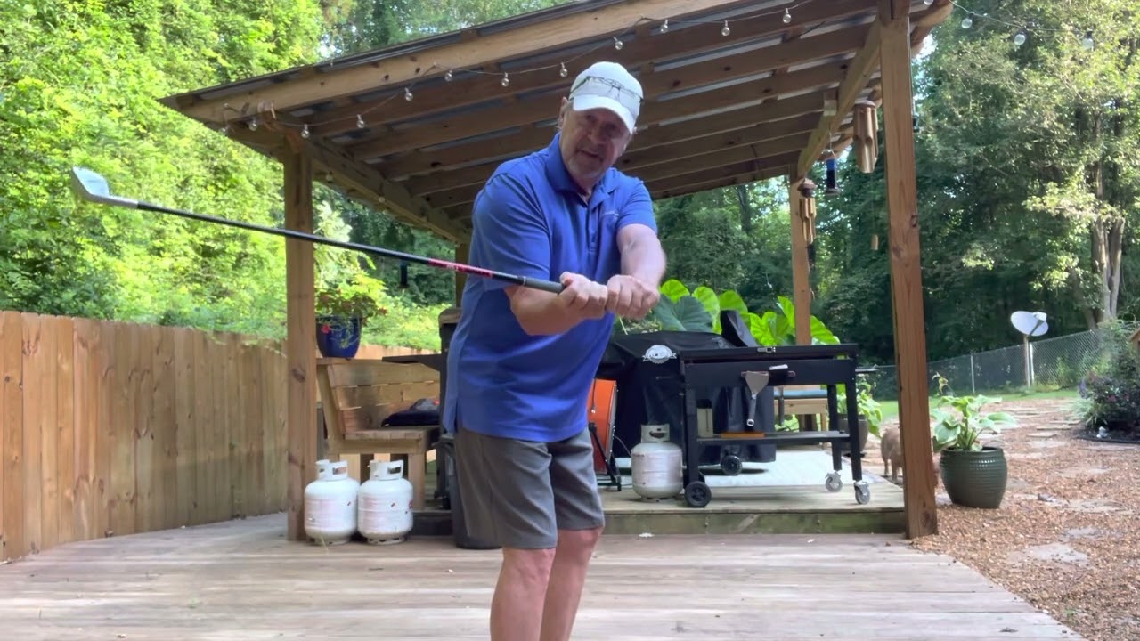 Keep Club Behind Hands, PowerSlot Golf