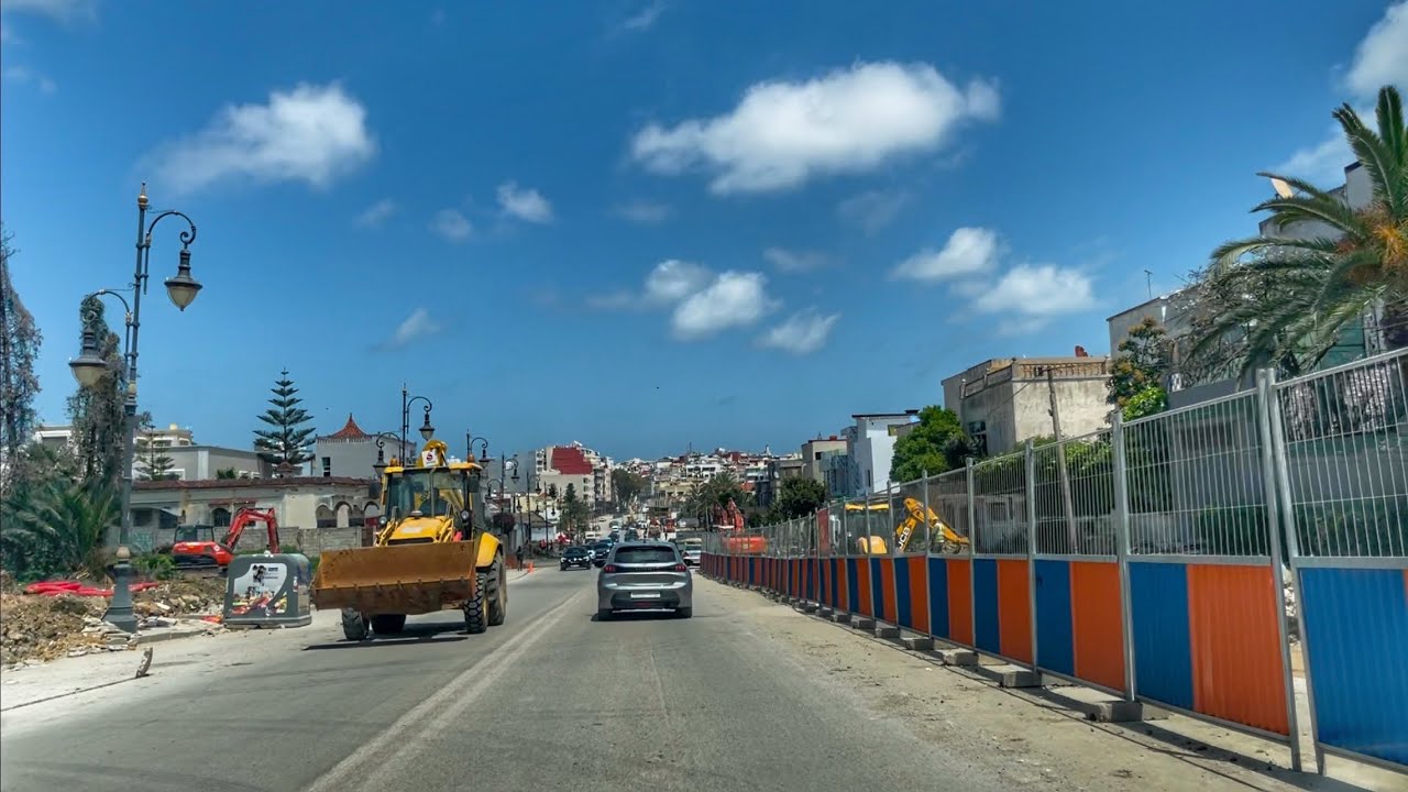 أشغال متواصلة بمدينة طنجة | شاهد آخر التحديثات حول الأشغال الجارية.. 🚧👷🏻‍♂️