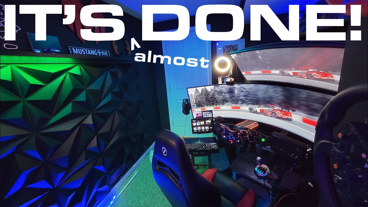 Sim Room Tour 2024 - Matt Malone