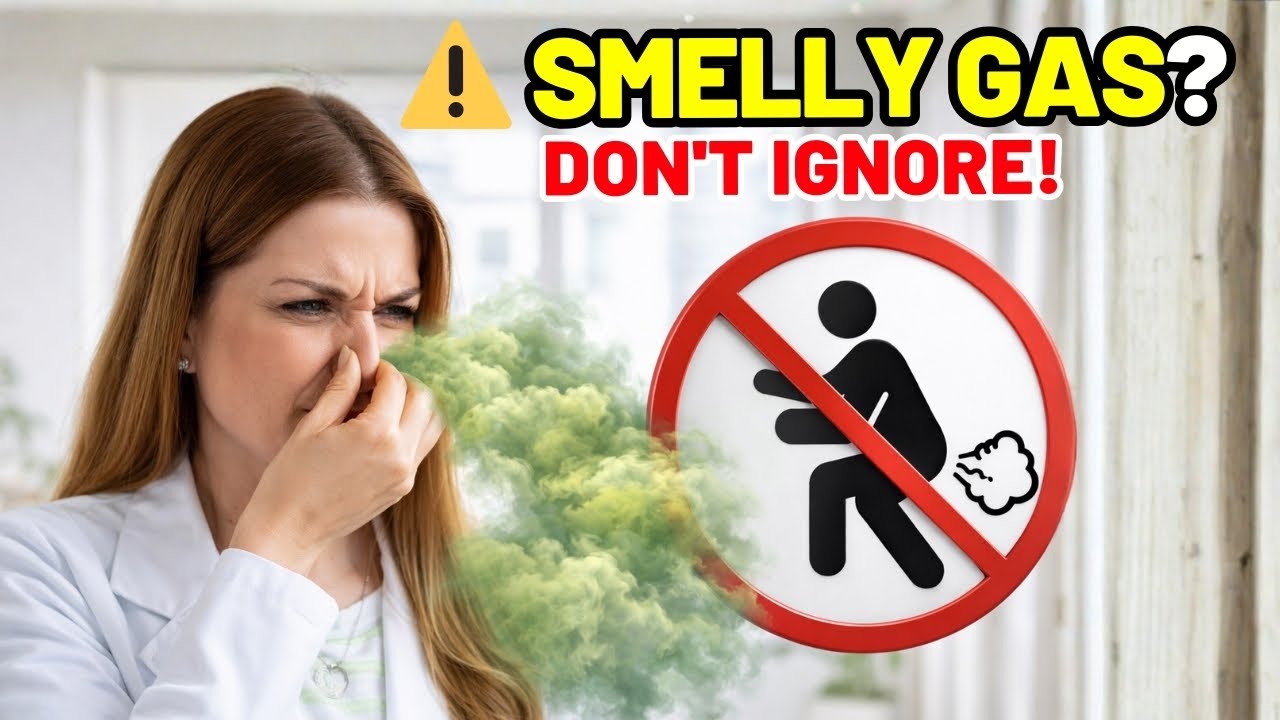 VERY SMELLY GAS? WATCH OUT! What It Says About Your Health and WHAT TO DO!