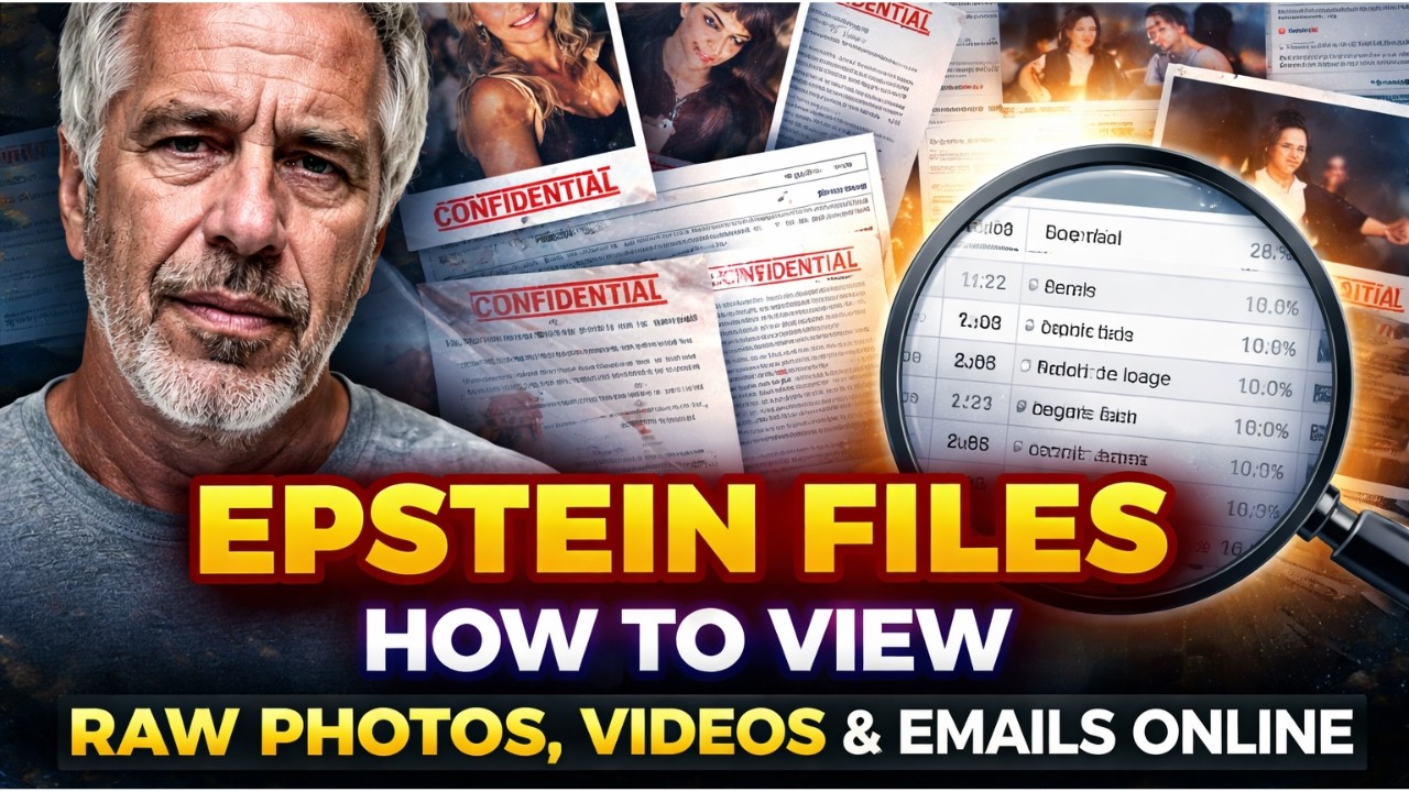 Epstein Files: How to View Raw Photos, Videos & Email | Official DOJ Documents Guided_ Step by Step