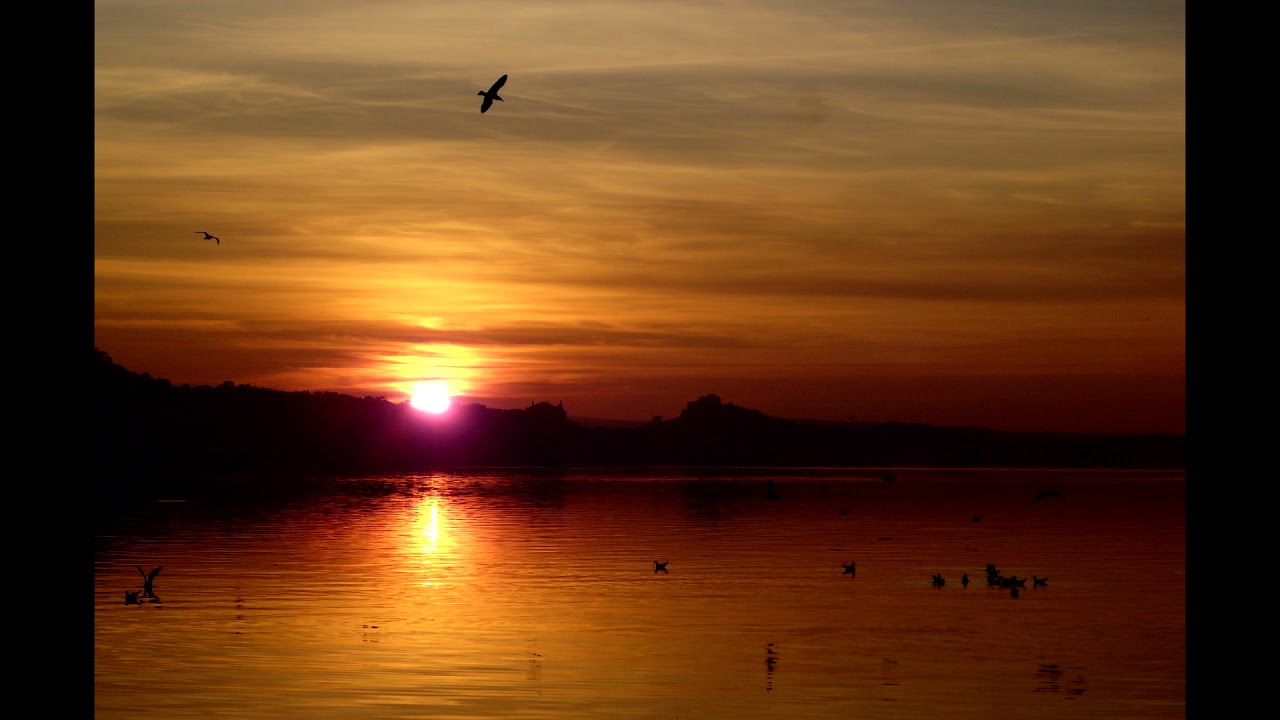 Aegean Sea Waves At Sunset (Calming Ambient Sound)