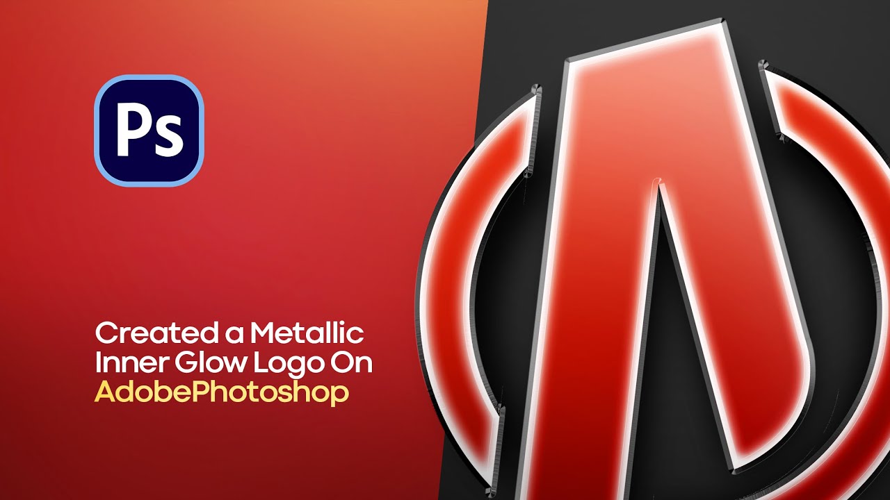 How to easily create a Metallic Logo in Adobe Photoshop-@KvngWinstonMajestic