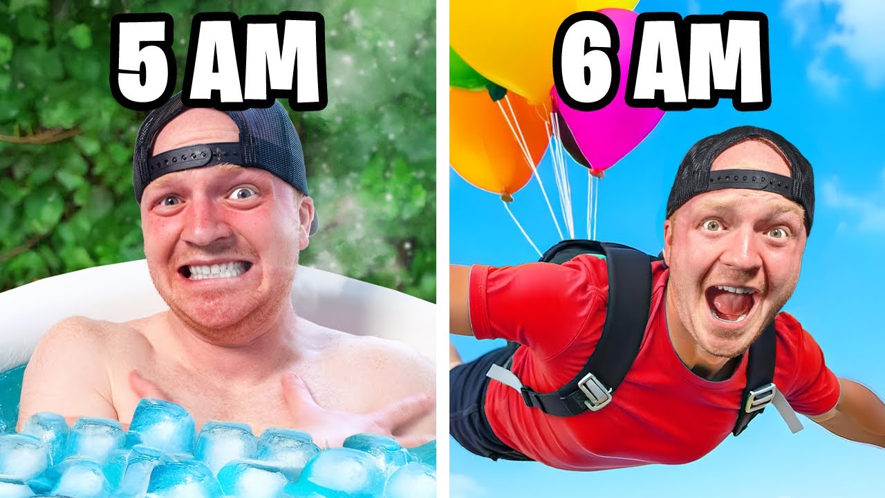 I Tested EXTREME Morning Routines!