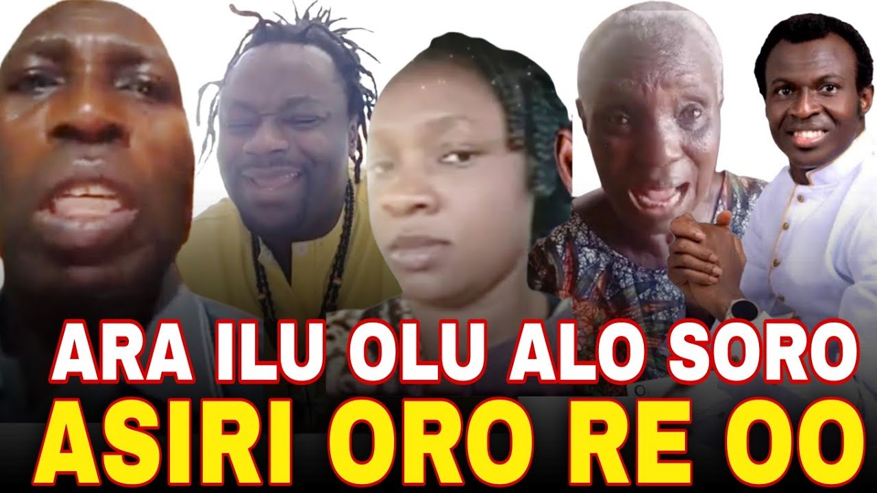 THIS IS DEEP!! ARA ILU OLU ALO TU PEREPERE ORO ARI ASIRI LORI ORO PROPHET SAM OLU ALO ATI IYAWO RE