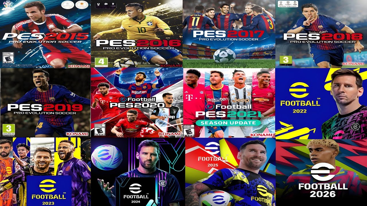 PES и eFootball Evolution на PS4 (PES 2015 – eFootball 2025)