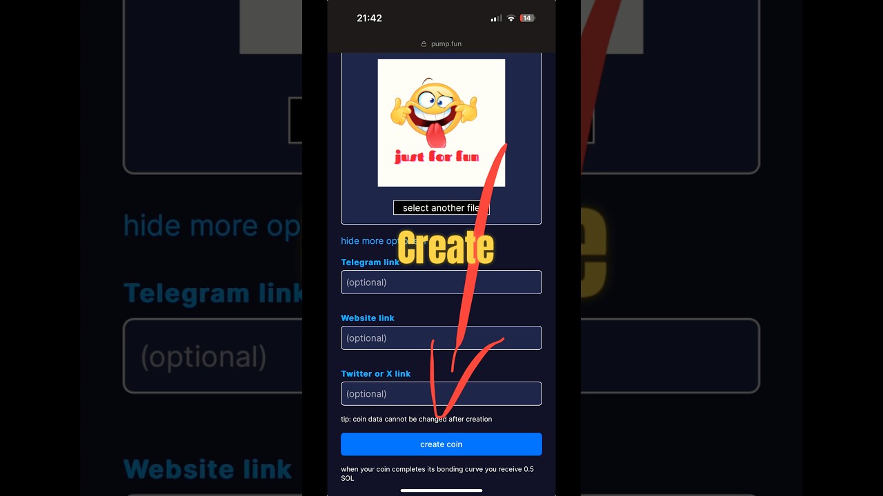 How to Create a Memecoin on Pumpfun #pumpfun #memecoins #memetoken #crypto