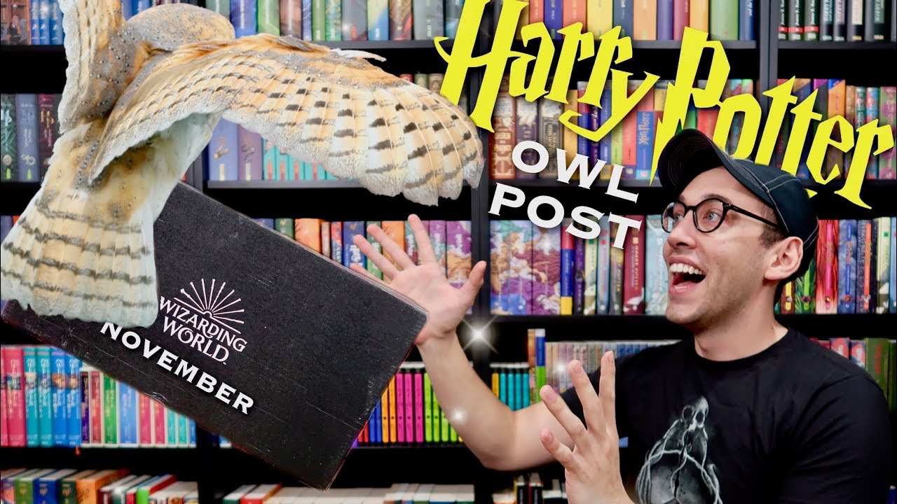 HARRY POTTER LOOT CRATE WIZARDING WORLD UNBOXING NOVEMBER