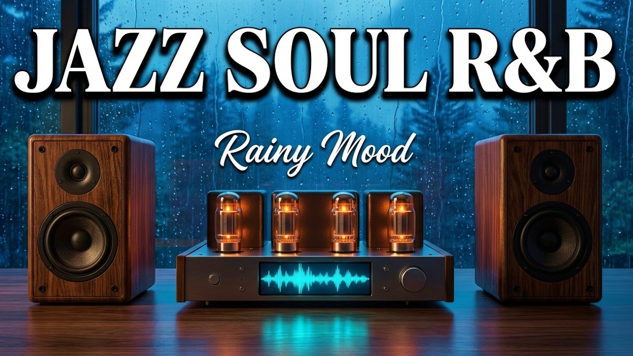 Smooth Jazz & Soulful R&B – Cozy Rainy Night Melodies for Deep Focus & Relaxation