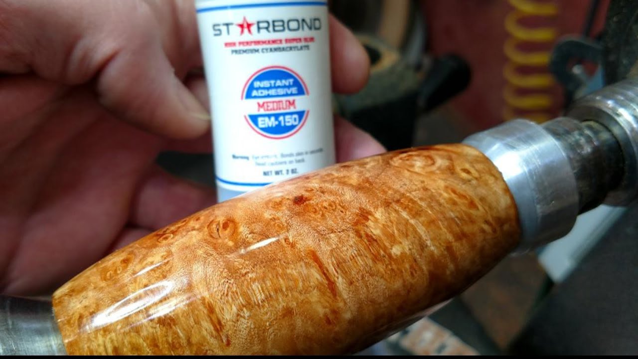 Woodturning Maple Burl Pepper Mill With CA Finish | Carl Jacobson