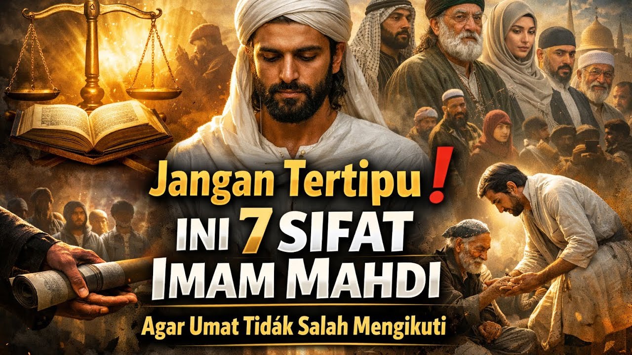 JANGAN TERTIPU❗INI 7 SIFAT IMAM MAHDI AGAR KALIAN TIDAK SALAH MENGIKUTI