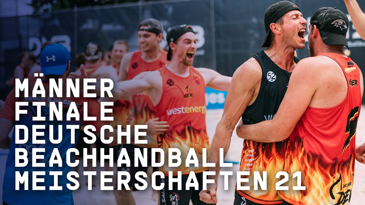 Finale Männer Deutsche Beachhandball Meisterschaft 21 | Trops4