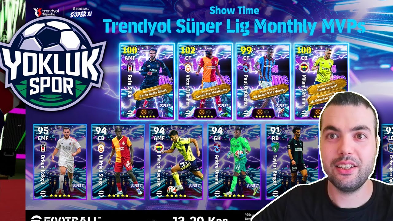1.5 YILLIK HESAPTA İLK KEZ EFOOTBALL PARASI HARCADIM 🪙 SÜPER LİG SHOW TİME AÇILIMI🔥YOKLUKSPOR