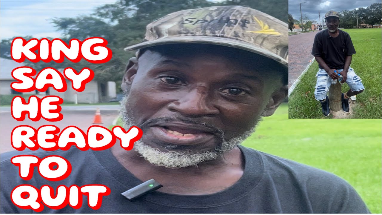 TRAPN IN TAMPA WITH “REGGIE” …. WELL KNOWN FROM….. HE READY TO LEAVE THE STREETS ALONE… HOMELESS