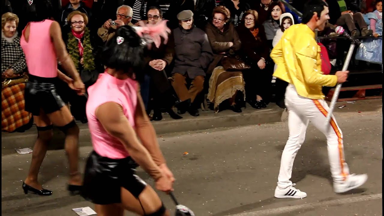 CARNAVAL AGUILAS 2011  FREDDIE MERCURY