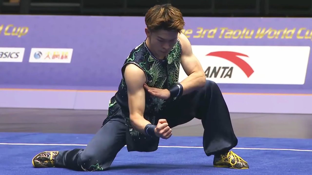Yabumoto Yoshiki 🇯🇵🥈9.760 score Nanquan (Men) 3rd Taolu Wushu World Cup 2024, Japan