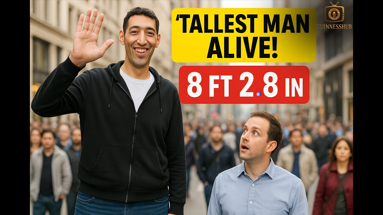 TALLEST MAN ALIVE! 8 Feet 2.8 Inches &ndash; Unbelievable Height!