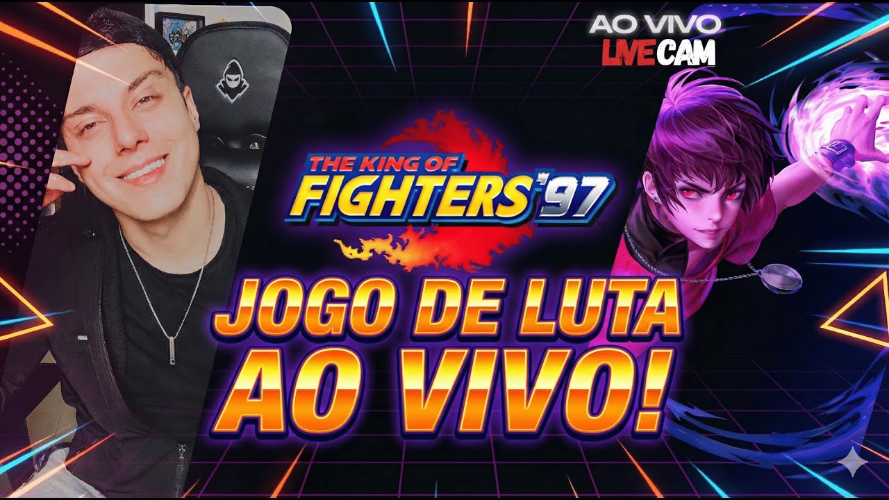 KOF 97 [LIVE PC]  何君kof97 [Brasil] John Yagami #retrogames #gotvg #fightcade