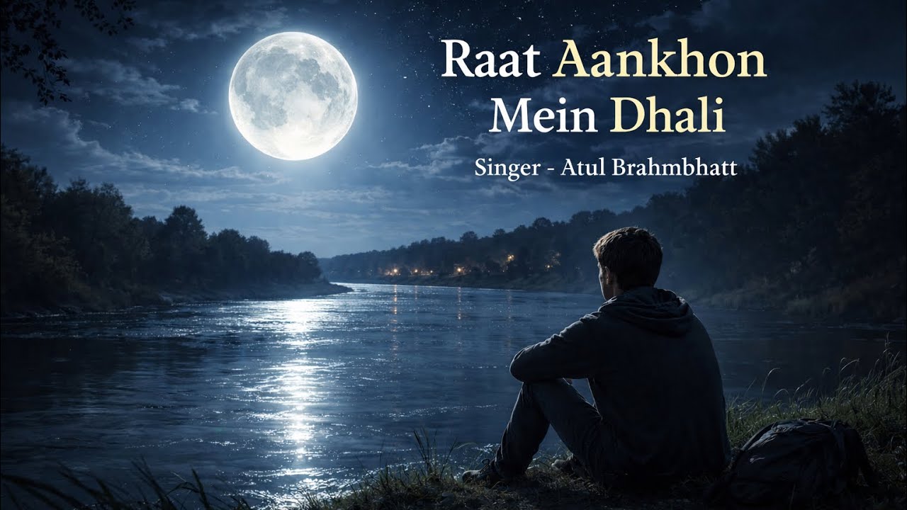 “ Raat Aankhon Mein Dhali “ beautiful Gazal by Atul Brahmbhatt 