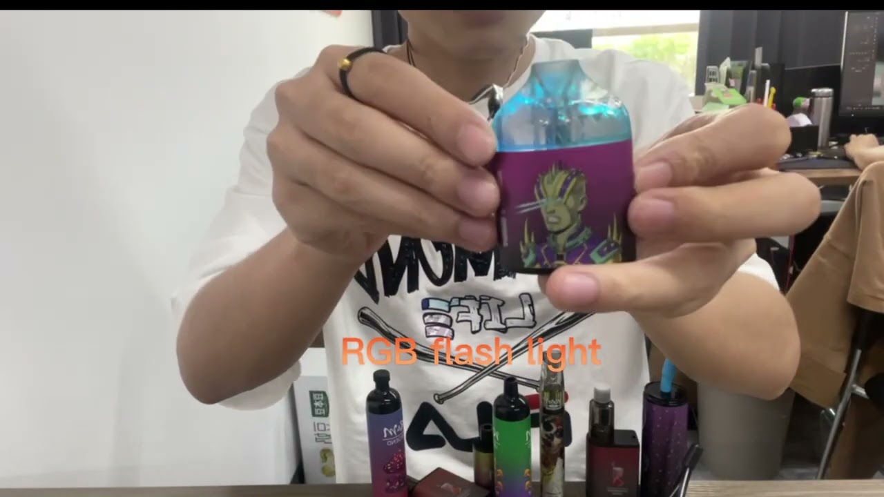 R&M BAR 9000 puffs vaping tricks
