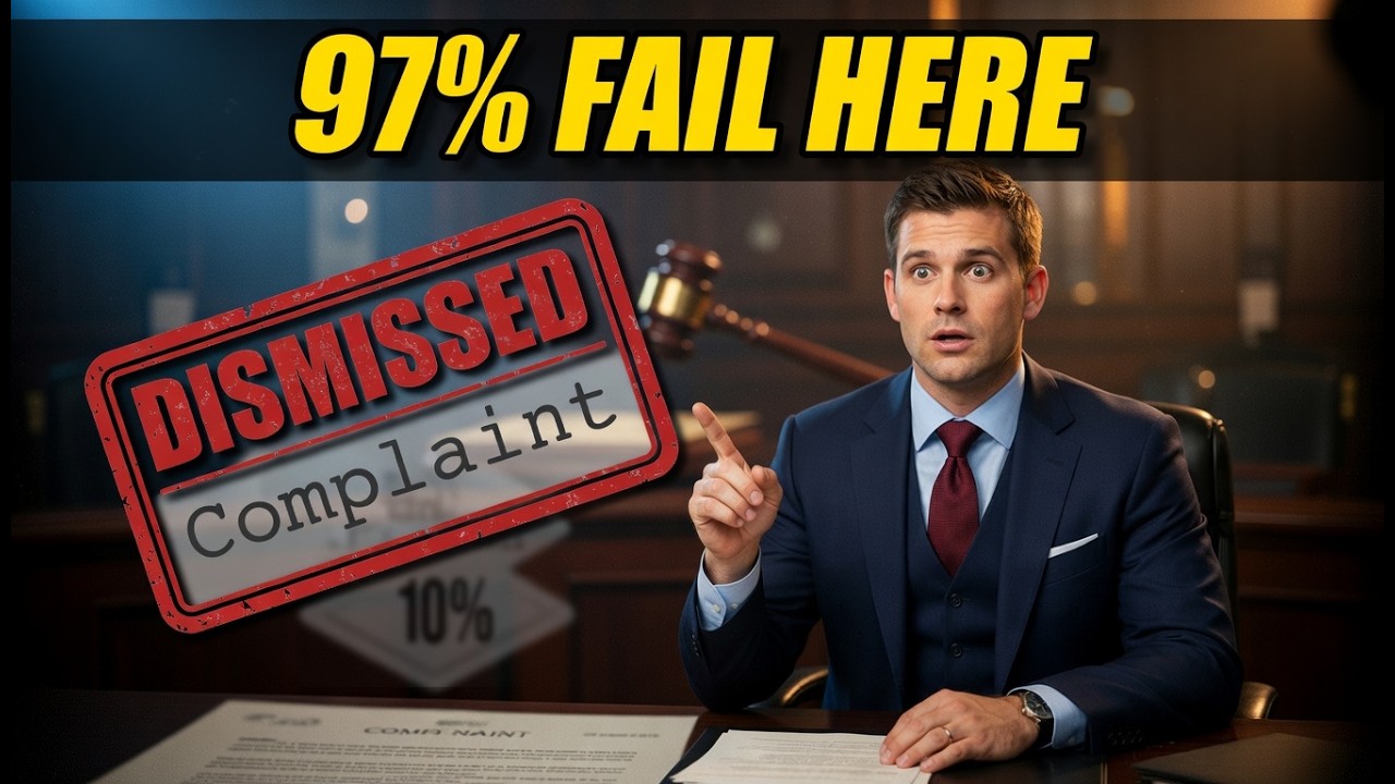 97% of Lawsuits Never Go to Trial! Use This 7-Step Strategy to Win Yours