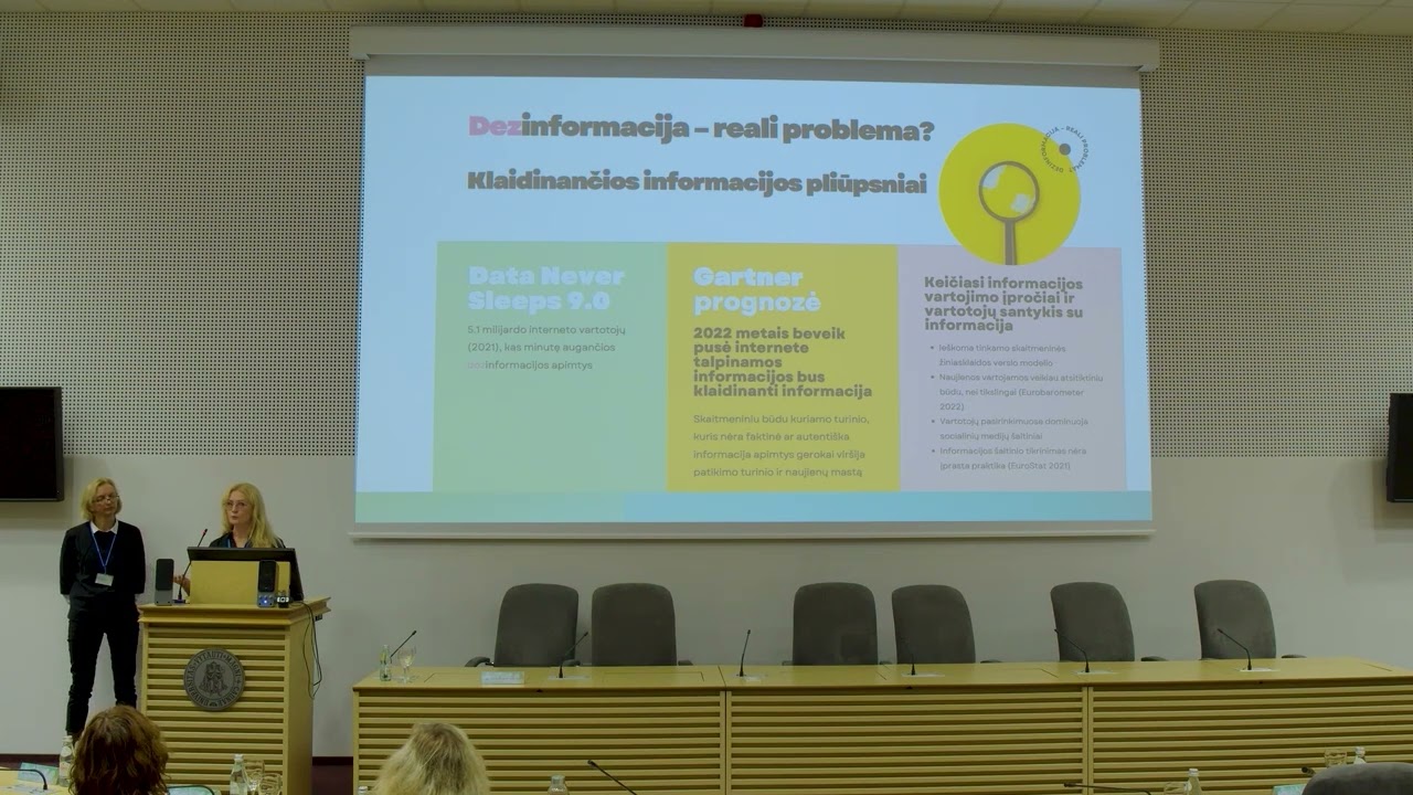 Kaip jaunimui nepaslysti informacinių manipuliacijų pinklėse ir i&scaron;mokti gyventi su dezinformacija