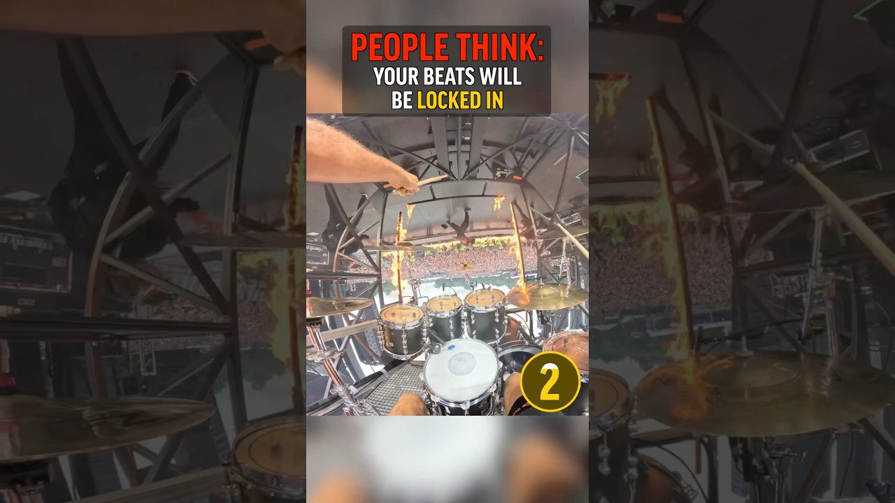 What People THINK Drumming Upside Down Is Like vs Reality