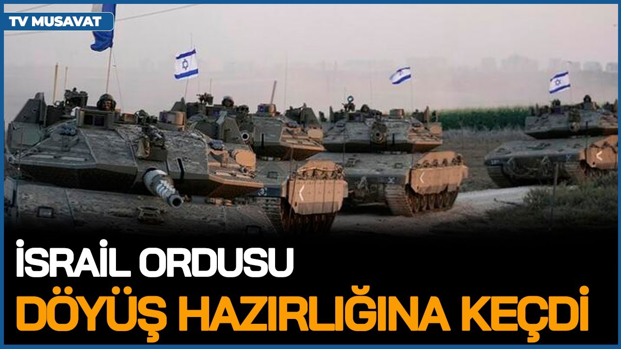 BU AN! İsrail ordusu döyüş hazırlığına KEÇDİ, İrandan Trampı QƏZƏBLƏNDİRƏN ADDIM – GƏRGİNLİK!